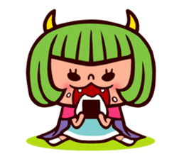 Akuma Girl sticker #1524020