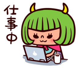 Akuma Girl sticker #1524023