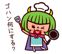 Akuma Girl sticker #1524026