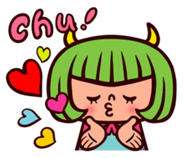 Akuma Girl sticker #1524034