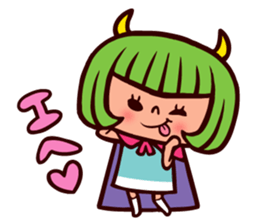 Akuma Girl sticker #1524043