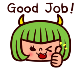 Akuma Girl sticker #1524045