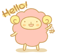 fuwa fuwa sheep sticker #1524049