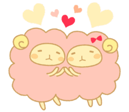 fuwa fuwa sheep sticker #1524066