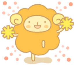 fuwa fuwa sheep sticker #1524068
