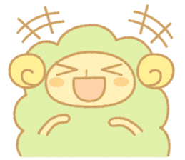 fuwa fuwa sheep sticker #1524078