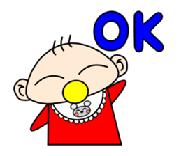 Baby talk to you sticker #1524178