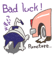 Masked cat 2 sticker #1524222