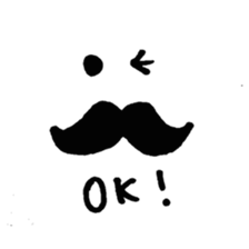 Mr. Mustache sticker #1524648