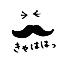 Mr. Mustache sticker #1524655