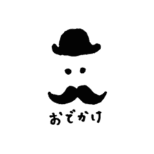 Mr. Mustache sticker #1524657