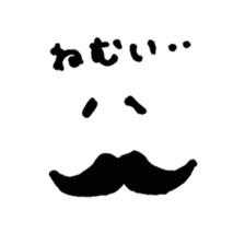 Mr. Mustache sticker #1524661