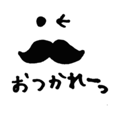 Mr. Mustache sticker #1524665