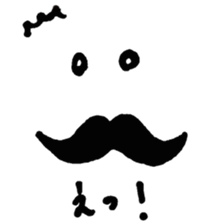 Mr. Mustache sticker #1524667