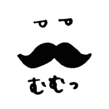Mr. Mustache sticker #1524681