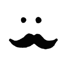 Mr. Mustache sticker #1524687
