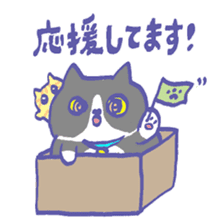 Cat in a box sticker #1524802