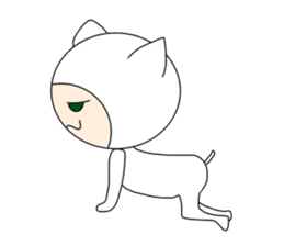 Exercise Cat sticker #1524849