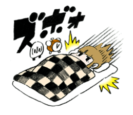 Mob and bobbed hair girl - part2 sticker #1525001