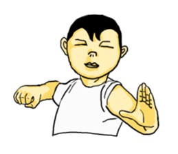 Katsuo  the fire sticker #1525150