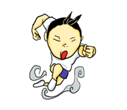 Katsuo  the fire sticker #1525152