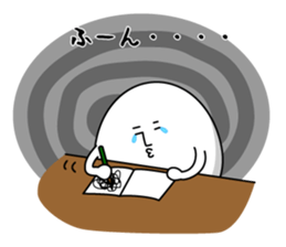 Cute roly poly egg sticker #1525365