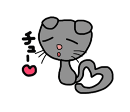 It is a Blue cat. sticker #1525959