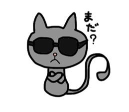 It is a Blue cat. sticker #1525960