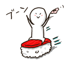 love is sushi or pants sticker #1526374