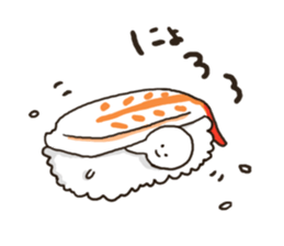 love is sushi or pants sticker #1526404