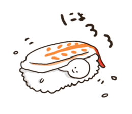 love is sushi or pants sticker #1526404