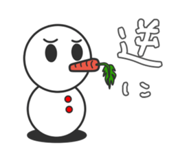 mr.snowman sticker #1526416