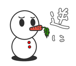 mr.snowman sticker #1526416