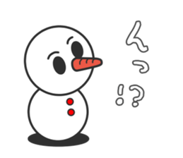 mr.snowman sticker #1526419