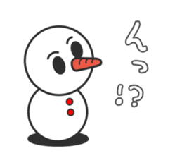 mr.snowman sticker #1526419
