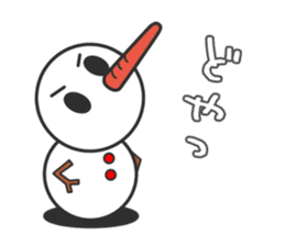 mr.snowman sticker #1526431
