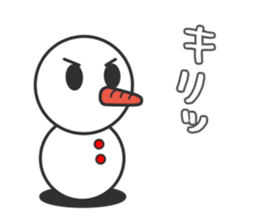 mr.snowman sticker #1526434
