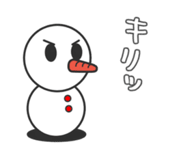 mr.snowman sticker #1526434