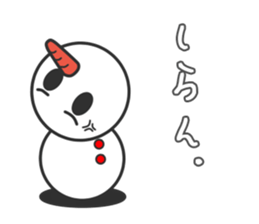 mr.snowman sticker #1526437