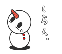 mr.snowman sticker #1526437
