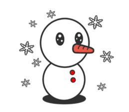 mr.snowman sticker #1526438
