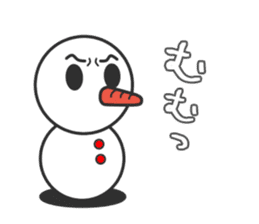 mr.snowman sticker #1526441