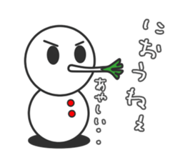 mr.snowman sticker #1526446