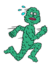 sludge monster sticker #1526537