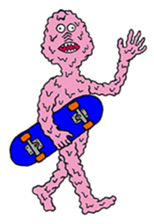 sludge monster sticker #1526538