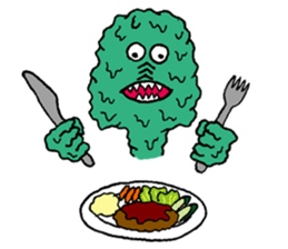 sludge monster sticker #1526552