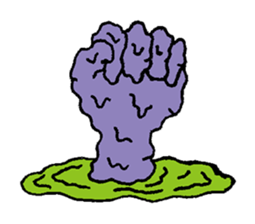 sludge monster sticker #1526553