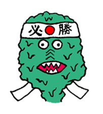 sludge monster sticker #1526560