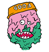 sludge monster sticker #1526561