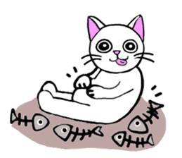 Gigi the cat sticker #1526604